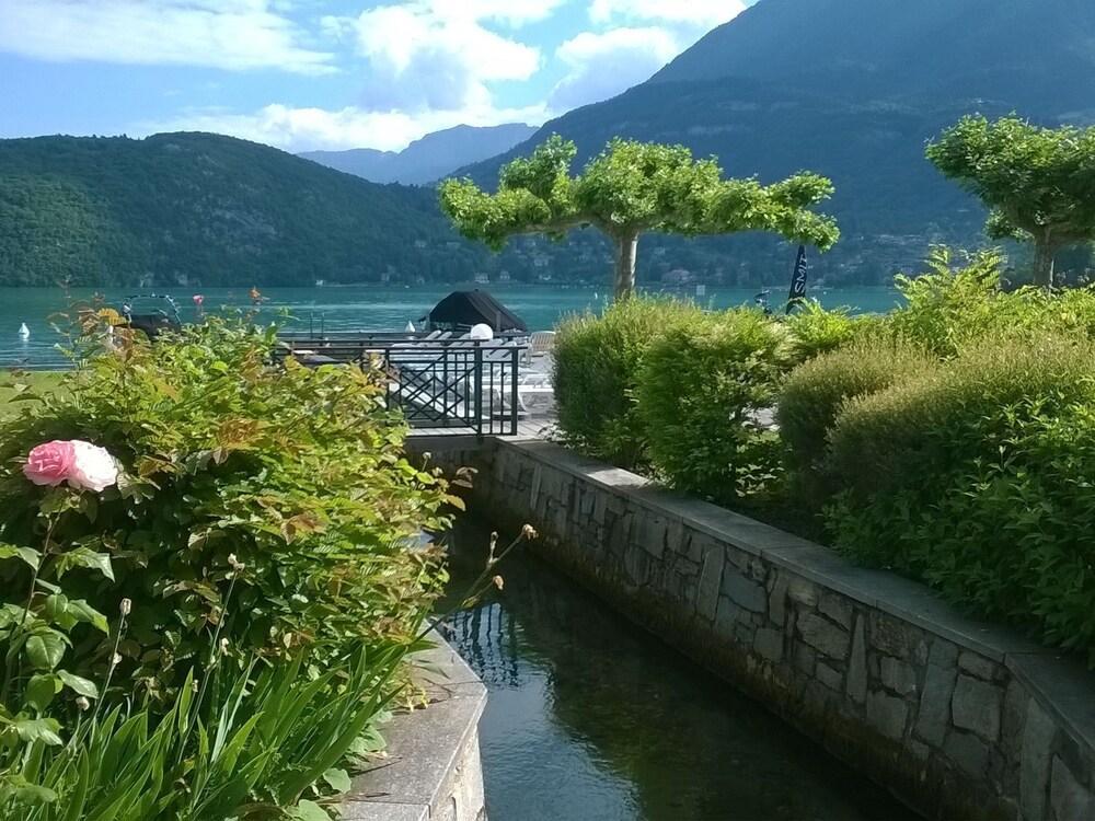 Studio Les Pieds Dans L'Eau Au Bord Du Lac D'Annecy Duingt Exterior foto